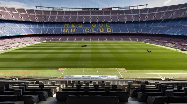 Estadios vacíos ante la pandemia de coronavirus