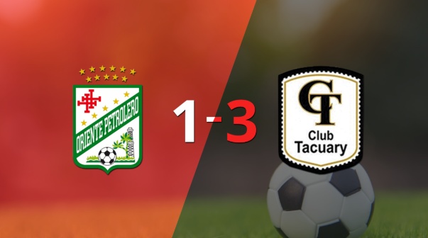 Muchos goles en la victoria de Tacuary como visitante ante Oriente Petrolero