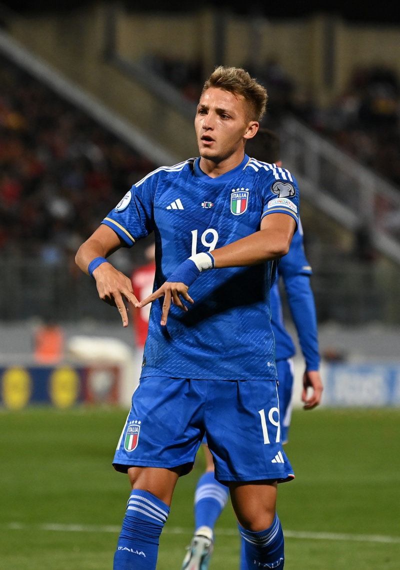 Mateo Retegui, en la Selección Italiana&nbsp;