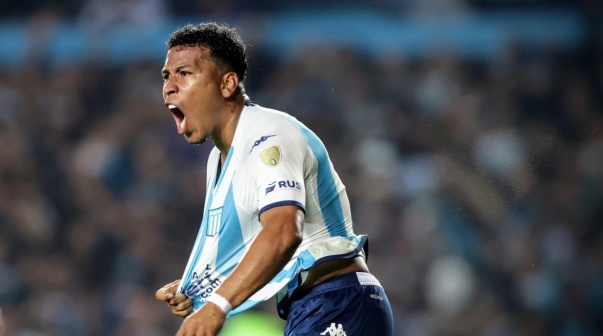 Roger Martínez, delantero de Racing