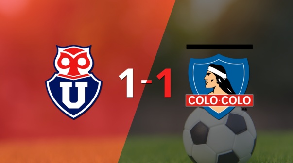 El Superclásico  terminó en empate 1-1 en el estadio Estadio Santa Laura-Universidad SEK