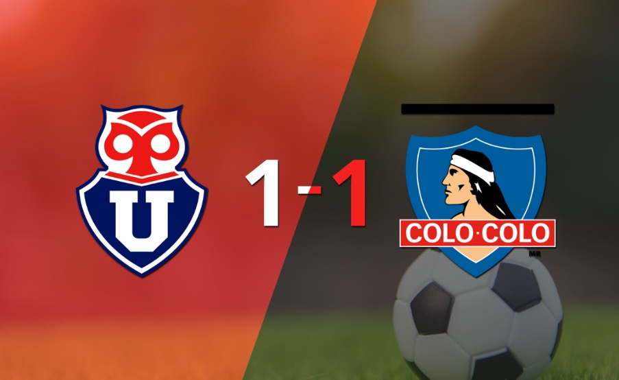 El Superclásico  terminó en empate 1-1 en el estadio Estadio Santa Laura-Universidad SEK