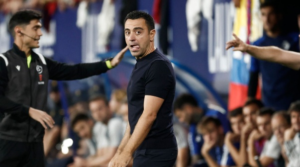 Xavi en Barcelona.