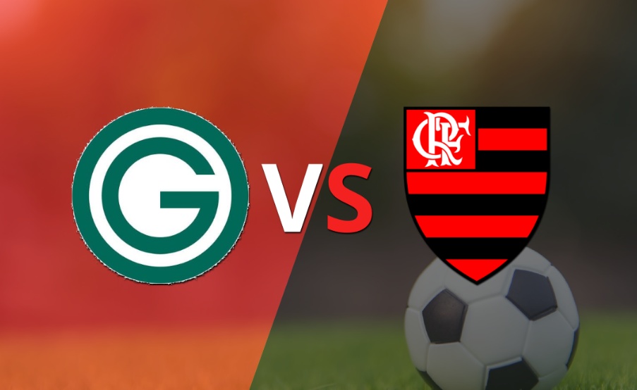 Con un empate en 0, empieza el segundo tiempo entre Goiás y Flamengo