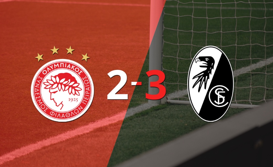Olympiacos no pudo con Friburgo pese al doblete de Ayoub El Kaabi