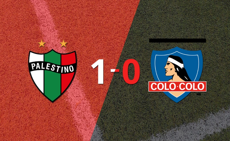 Con lo justo, Palestino venció a Colo Colo 1 a 0 en el imperial de La Cisterna