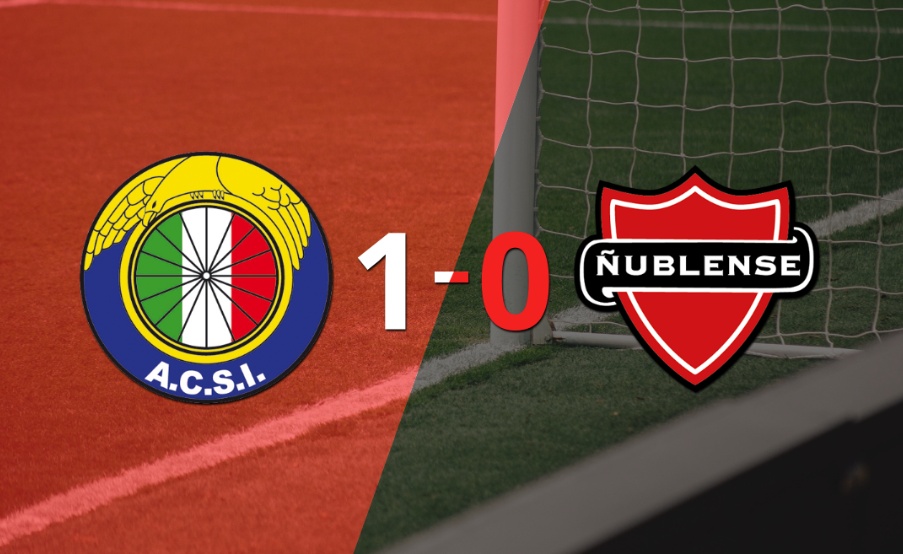 A Audax Italiano le alcanzó con un gol para derrotar a Ñublense en el estadio Bicentenario Municipal de La Florida