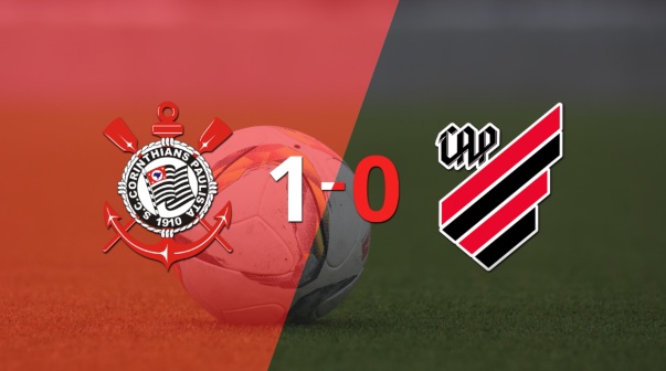 En su casa Corinthians derrotó a Athletico Paranaense 1 a 0