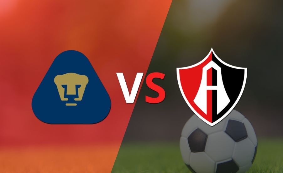 Pumas UNAM golea a Atlas en el estadio Olímpico Universitario