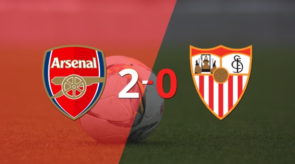 Victoria en casa de Arsenal ante Sevilla por 2-0