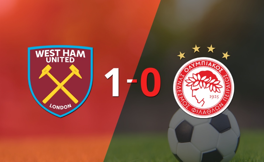 West Ham United aprovechó su localía y venció a Olympiacos