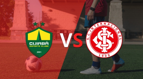 Por dos goles de diferencia, Internacional se impone a Cuiabá