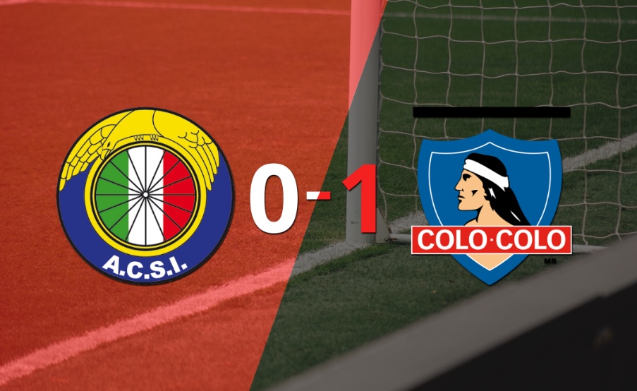 Solitario gol le da triunfo a Colo Colo sobre Audax Italiano