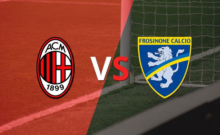 Frosinone descuenta, pero Milan lo supera