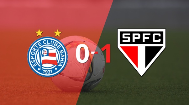 Bahia cayó en casa frente a São Paulo 1-0