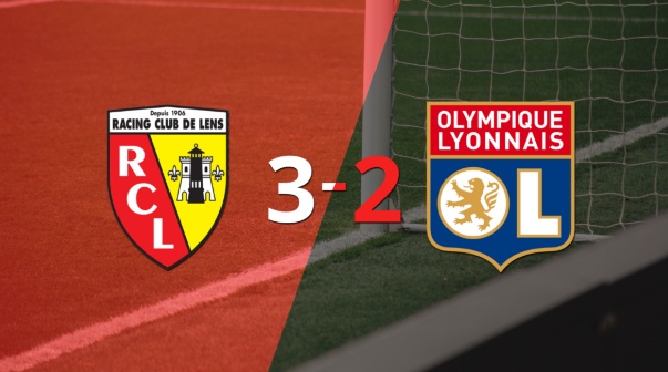 Olympique Lyon no pudo con Lens pese al doblete de Jake O Brien