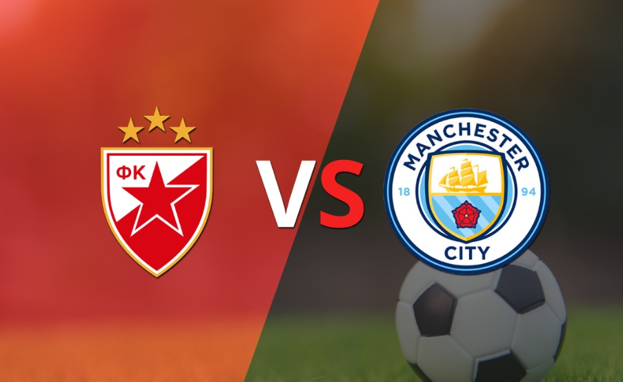 Manchester City gana a Estrella Roja por 3 a 2