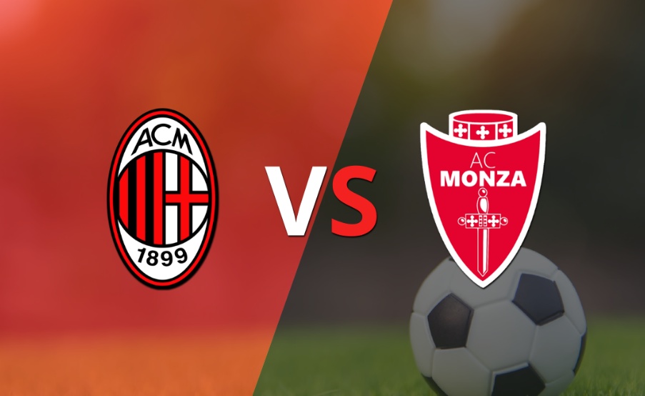 Milan golea a Monza en el estadio San Siro