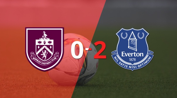 Con dos tantos, Everton derrotó a Burnley en su casa
