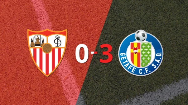 Paliza de Getafe en su visita a Sevilla