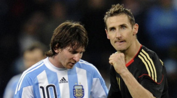 Klose reveló la charla que tuvo con Messi cuando superó su récord