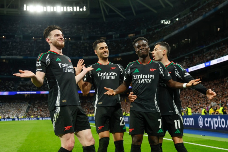 Arsenal evitó la heroica del Real Madrid y es semifinalista de la Champions League&nbsp;
