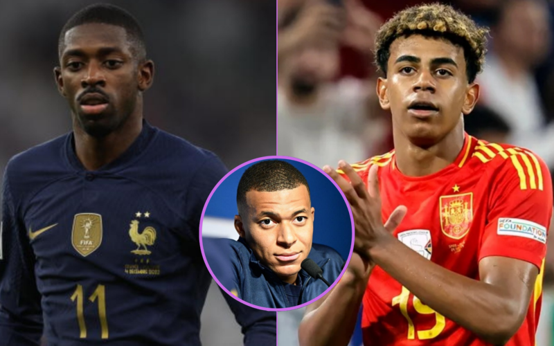 &nbsp;¿Lamine Yamal u Ousmane Dembélé? La picante respuesta de Kylian Mbappé