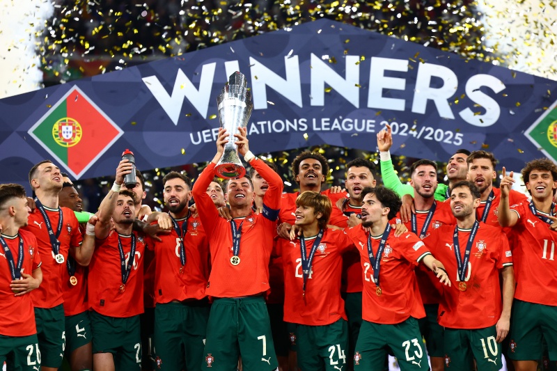 Cristiano Ronaldo y Lamine Yamal definieron la Nations League entre Portugal y España&nbsp;