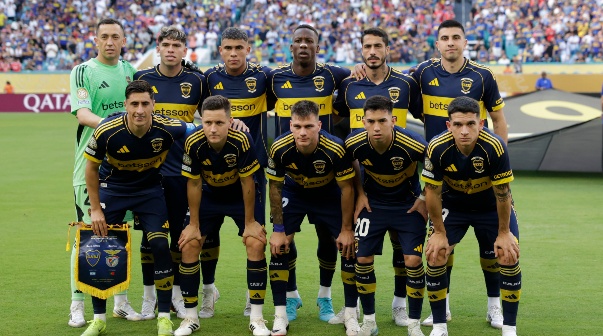 Formaciòn de Boca. Boca vs Benfica. Fase de Grupos MUndial de CLubes FIFA.