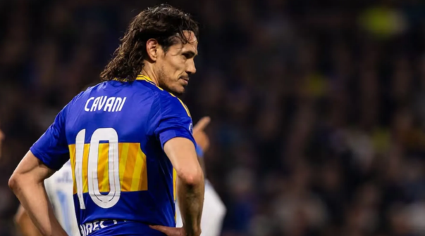 Forlán, contundente con Edinson Cavani en Boca: 
