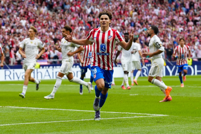 &nbsp;Clasicazo entre Atlético y Real Madrid, con dos goles de Julián Álvarez y sin Mastantuono