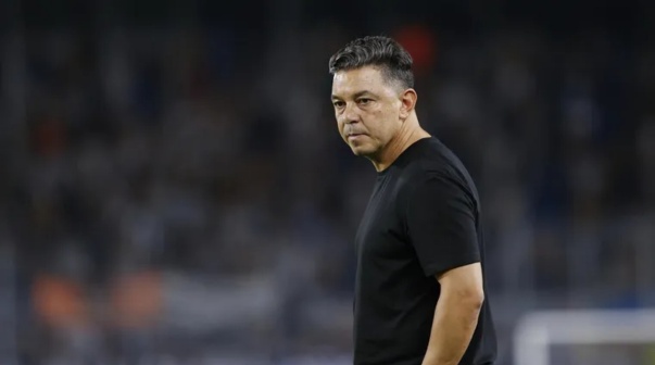 El fuerte reto de Gallardo a un jugador de River ante Talleres: 