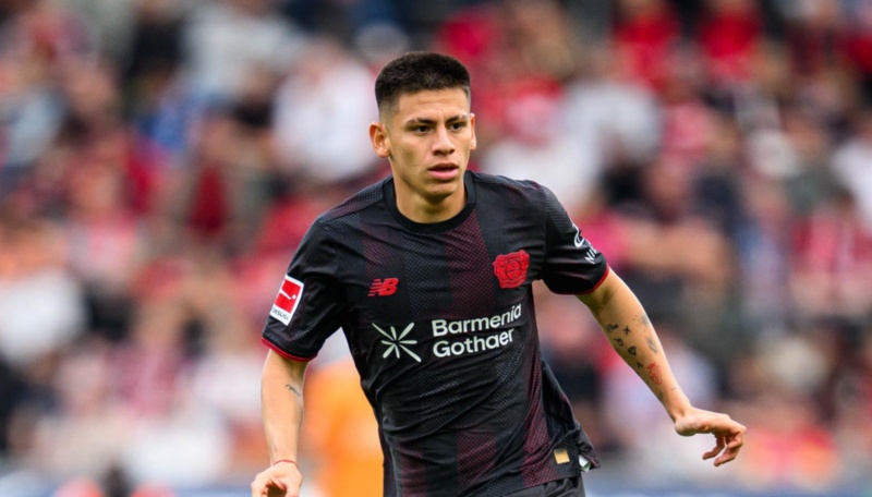 &nbsp;¿Vuelve a River? El preocupante presente del Diablito Echeverri en Bayer Leverkusen