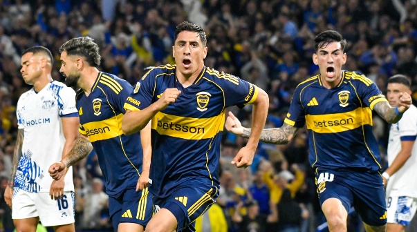 Boca vs Talleres.Fecha: 23/11/2025Categoría: Fotos de futbolOctavos de final. Torneo Clausura Liga Profesional.