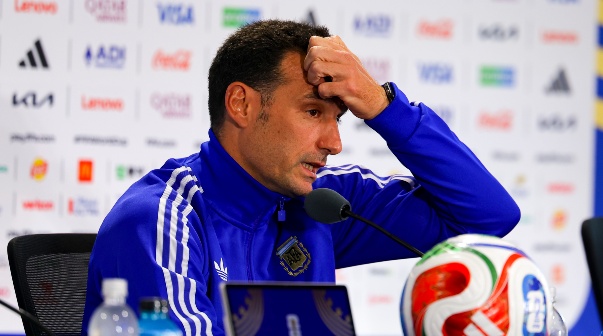 Lionel Scaloni conferencia de prensa Suiza