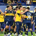 Claudio Úbeda. Boca Juniors vs Racing Club.  Fecha 6 Torneo Apertura Liga Profesional Argentina.