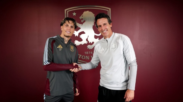 Confirmado: Alejandro Garnacho es presentado como nuevo jugador del Aston Villa