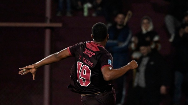 Y. Valois. Lanús vs. San Lorenzo.