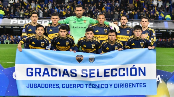 Boca vs O'Higgins. Copa Conmebol Sudamericana.
