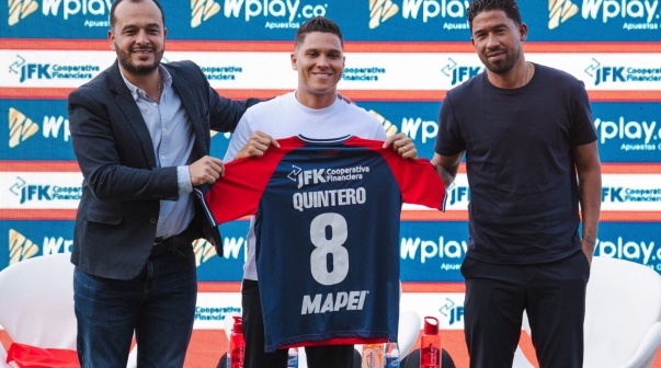 Juanfer Quintero en el Deportivo independiente de Medellin