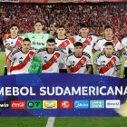 La formación de River vs. Independiente Santa Fe, por la CONMEBOL Sudamericana