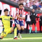 Julián Álvarez en el partido de Atlético de Madrid vs. Villarreal