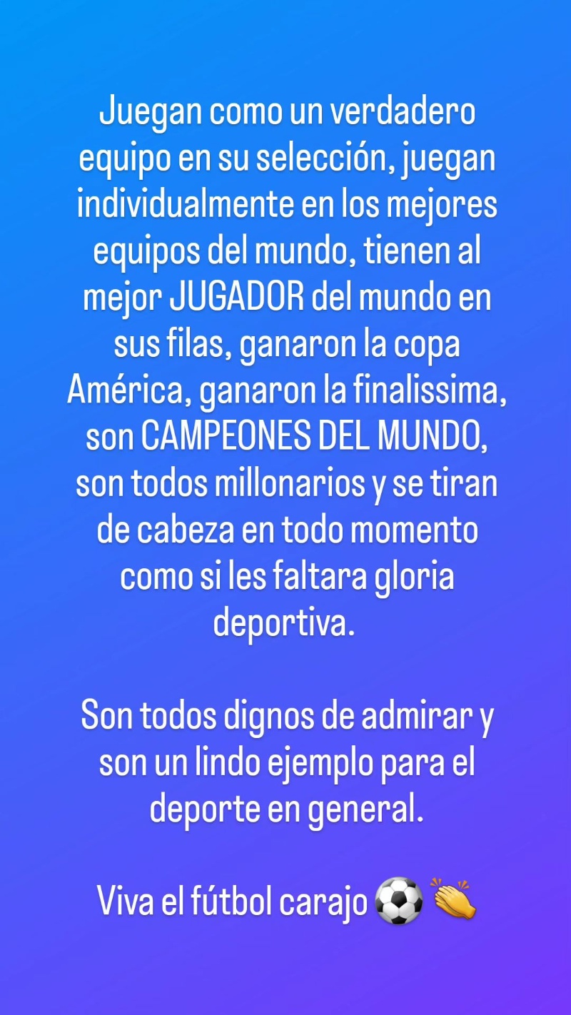 Marcelo Díaz en su cuenta de Instagram